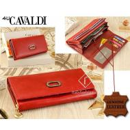 Naiste rahakott L426-K-P1L RED, CAVALDI 4U, Nahast rahakotid